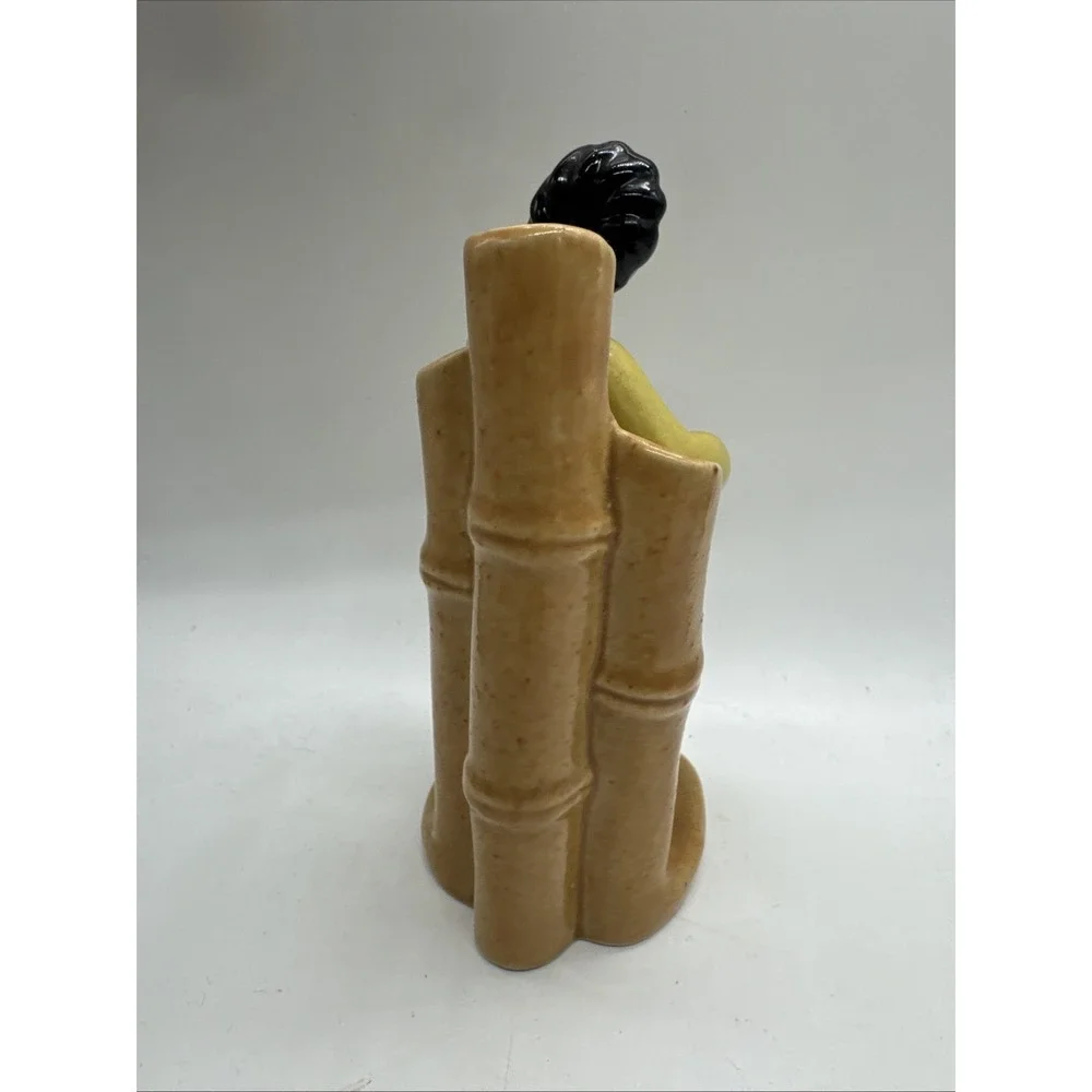 Betty Harrington-Ceramic Arts Studio Asian Figurine Bamboo Vase 7